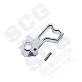 COWCOW Match Grade Stainless Steel Hammer For Hi-Capa/1911- TYPE C (Silver)