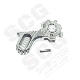 COWCOW Tiger SS Hammer For Hi-Capa/1911- TYPE A (Silver) COWCOW Tiger SS Hammer For Hi-Capa/1911- TYPE A (Silver)