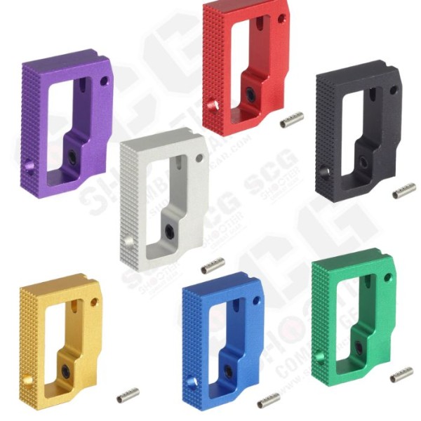 5KU Aluminum Medium Flat Adjustable Trigger for Marui Hi-Capa GBB