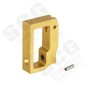 5KU Aluminum Medium Flat Adjustable Trigger for Marui Hi-Capa GBB