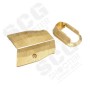 5KU Aluminum LOK Style Short Grip Panel and Magwell for KJW/ASG Shadow2(Black/Red/Purple/Gold)