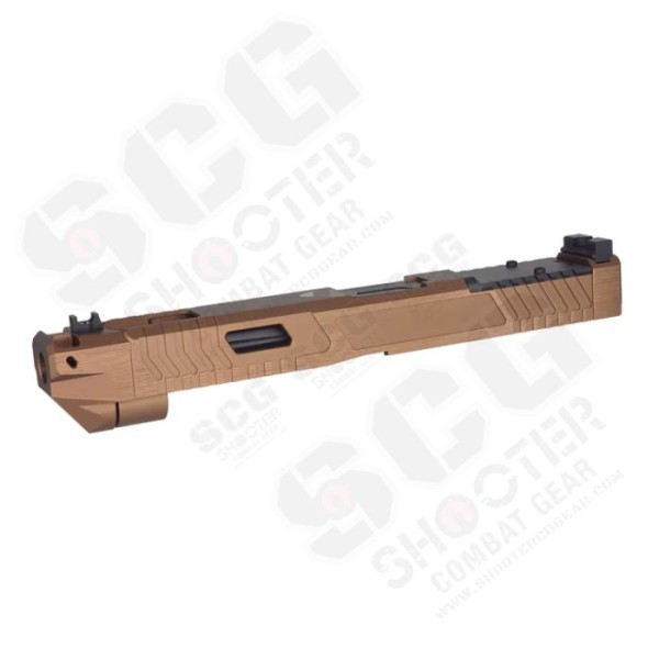 5KU CNC Combat Master Ballerina G17 Slide for Marui G17 Gen.5 MOS
