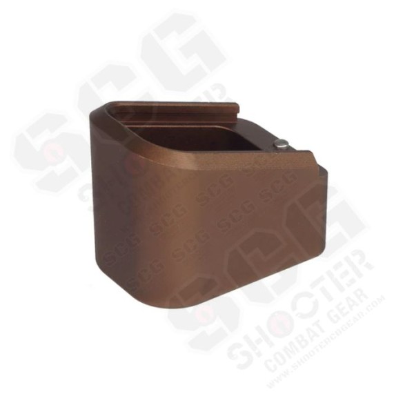 5KU Aluminum Magazine Base for Marui G17 Gen.5 MOS (Black /Bronze)