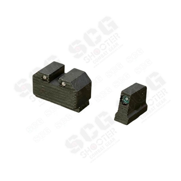 PRO ARMS SIG XRAY Tritium Steel Suppersor Sight Set for MARUI P320 GBBp PRO ARMS SIG XRAY Tritium Steel Suppersor Sight Set for MARUI P320 GBBp