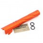 5KU Tornado 5 Inch Aluminum Outer Barrel For TM Hi-Capa (GLOSS Orange) (M11 CW)