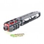 CTM FUKU-2 CNC CUTOUT UPPER SET Short Type For AAP01 GBB Pistol Series ( Black /Red)