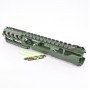 CTM FUKU-2 CNC CUTOUT UPPER SET LONG Type For AAP01 GBB Pistol Series ( Green/Silver)