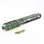 CTM FUKU-2 CNC CUTOUT UPPER SET LONG Type For AAP01 GBB Pistol Series ( Green/Silver)