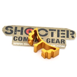 5KU Aluminum Moduler Trigger Shoe-E for Type-1 Base For TM Hi-Capa GBBP (Gold)