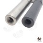 Gunsmith Bros SVP SV Style Stainless Steel Outer Barrel For TM Hi-Capa 4.3 GBBP Airsoft Series (Black/ Silver)