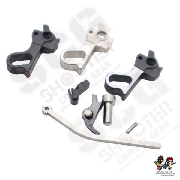 Gunsmith Bros Steel ST-I Commander Style Hammer & Sear Set For Marui TM Hi-Capa GBBP Series