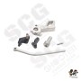 Gunsmith Bros Steel ST-I SQUARE Style Hammer & Sear Set For Marui TM Hi-Capa GBBP Series