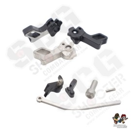 Gunsmith Bros Steel ST-I SQUARE Style Hammer & Sear Set For Marui TM Hi-Capa GBBP Series