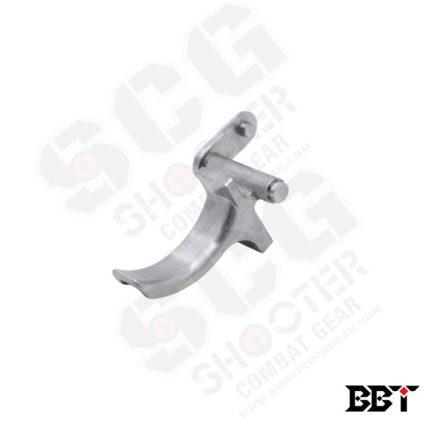 BBT CNC STAINLESS STEEL Trigger for SIG VFC M17/M18/ P320 GBB Pistol Airsoft (SIlver)