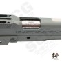 Gunsmith Bros INF Traditional Style Optic Division Slide Kit For Marui TM Hi-Capa GBBP Series (Grey)