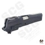 Gunsmith Bros US FLAG Style Standard Optic Division Slide Set For Marui TM Hi-Capa GBBP Series (MODEL C-Black)