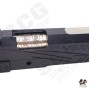 Gunsmith Bros US FLAG Style Standard Optic Division Slide Set For Marui TM Hi-Capa GBBP Series (MODEL C-Black)