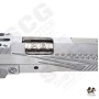Gunsmith Bros US FLAG Style Standard Optic Division Slide Set For Marui TM Hi-Capa GBBP Series (MODEL C-Silver)