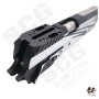 Gunsmith Bros US FLAG Style Standard Optic Division Slide Set For Marui TM Hi-Capa GBBP Series (MODEL C-Black 2 Tone)