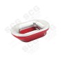 Gunsmith Bros CNC Aluminum LimCat Style Large Size Magwell with Stainless Steel Base For Marui TM Hi-Capa GBBP Series (For Aluminum Grip ) ( Red)