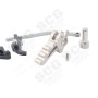 Gunsmith Bros Steel SV TRAX Style Hammer & Sear Set For Marui TM Hi-Capa GBBP Series -Silver