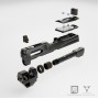 PTS Killer Innovations Velocity V1 Conversion Kit For P320 M18 / X Carry -Gray