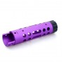 5KU CNC Aluminum Outer Barrelt For AAP01 GBB Pistol - Typle A (Purple )