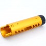 5KU CNC Aluminum Outer Barrelt For AAP01 GBB Pistol - Typle C (Gold )