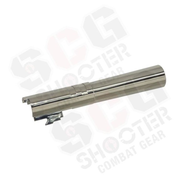 5KU 4.3 Inch Stainless Outer Barrel For TM Hi-Capa (Silver) 5KU 4.3 Inch Stainless Outer Barrel For TM Hi-Capa (Silver)