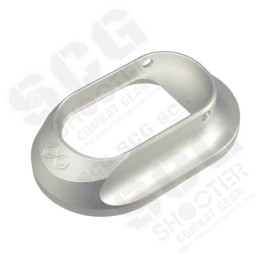 5KU Aluminum XL Infinity Magwell for 5KU CNC Hi-Capa Grip (MATT-SIlver)