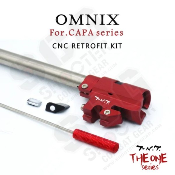 TNT APS-X OMNIX Hop Up Retrofit Kit for HI-CAPA / 1911 Series GBBP Series (138mm S+)
