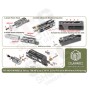 TTI AIRSOFT Hot Wheels Series Zero Friction Lightweight Blowback Housing for Marui Hi-Capa / 1911 GBB (Black/ Silver/ Golden)