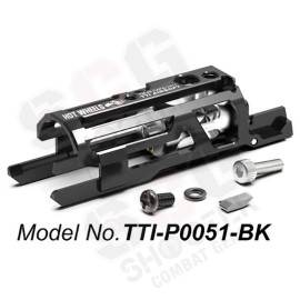 TTI AIRSOFT Hot Wheels Series Zero Friction Lightweight Blowback Housing for Marui Hi-Capa / 1911 GBB (Black/ Silver/ Golden)