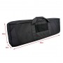 The Black Ships Easy Two Layer Rifle Bag 89cm ( Black)