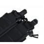 TMC 9MM STACKABLE DOU PISTOL MAG POUCH ( Black )