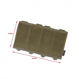 TMC BFG style Triple SMG Mag Pouch( Khaki )