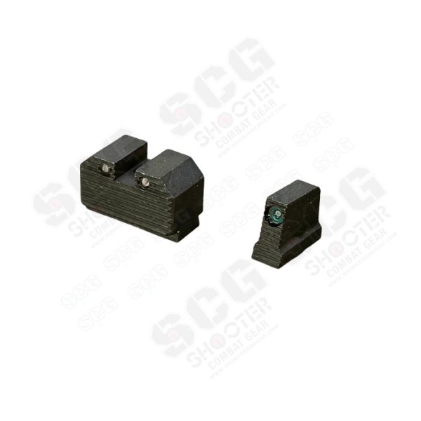 PRO ARMS SIG XRAY Tritium Steel Suppersor Sight Set for UMAREX VFC PDP Compact GBBp PRO ARMS SIG XRAY Tritium Steel Suppersor Sight Set for UMAREX VFC PDP Compact GBBp