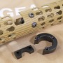 5KU VS-24 AK Keymod Long Tubular Aluminum Handguard for AK Series (Tan)