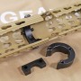 5KU VS-24 AK Keymod Long Tubular Aluminum Handguard for AK Series (Tan)