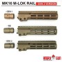 ANGRY GUN MK16 M-LOK RAIL 9.3 INCH - GEN 2 VERSION (DDC)