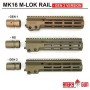 ANGRY GUN MK16 M-LOK RAIL 10.5 INCH - GEN 2 VERSION (DDC)