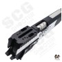 Gunsmith Bros SLOPE Style Standard Optic Division Slide Set For Marui TM Hi-Capa GBBP Series (MODEL B-Black 2 Tone)