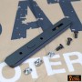 SLONG CNC M-LOK Rail-128mm Black