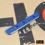 SLONG CNC KEYMOD Rail-125mm Blue
