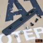 SLONG CNC KEYMOD Rail-125mm Black