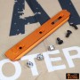 SLONG CNC KEYMOD Rail-125mm Orange