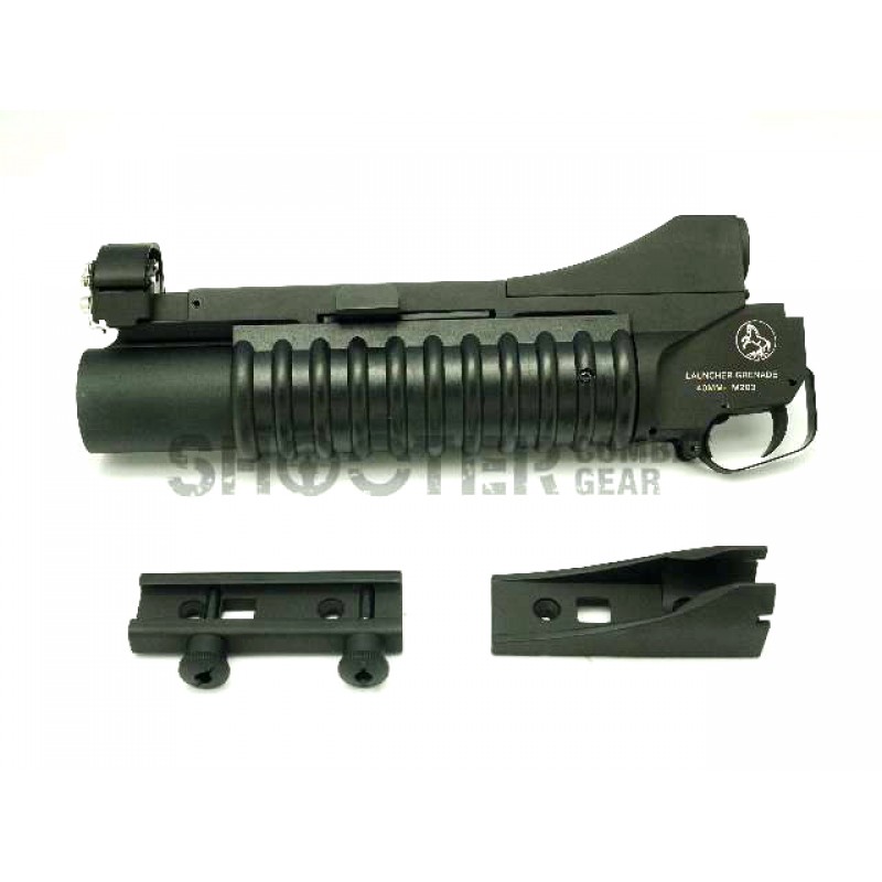 Gun Case Black Hard Plastic Carry Box Holder Airsoft Hunting Accessories  31cm