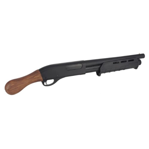 Golden Eagle Real Wood MOE M870 Pump Action Gas Shotgun ( GE-8887RW )