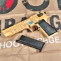 Cybergun WE Desert Eagle .50AE GBB Pistol W/ Marking (Tiger Stripe-Gold)