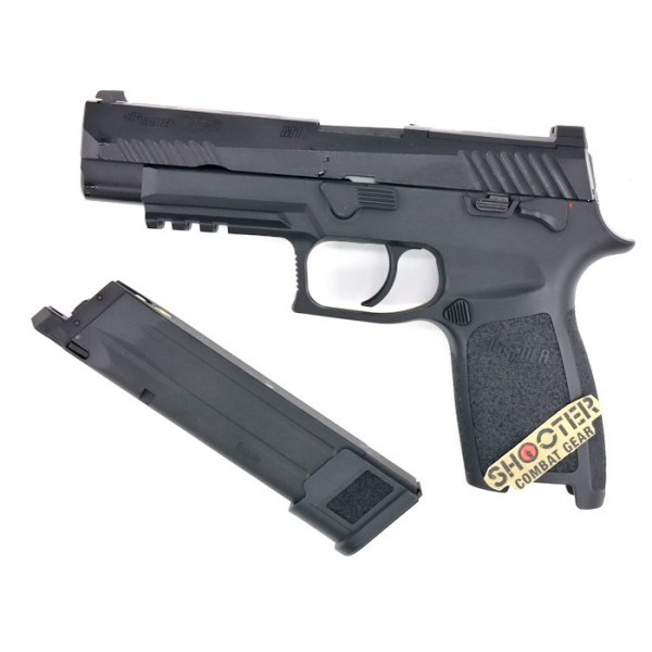 SIG SAUER M17 P320 GREEN GAS AIRSOFT PISTOL (BY SIG AIR & VFC) (Black)